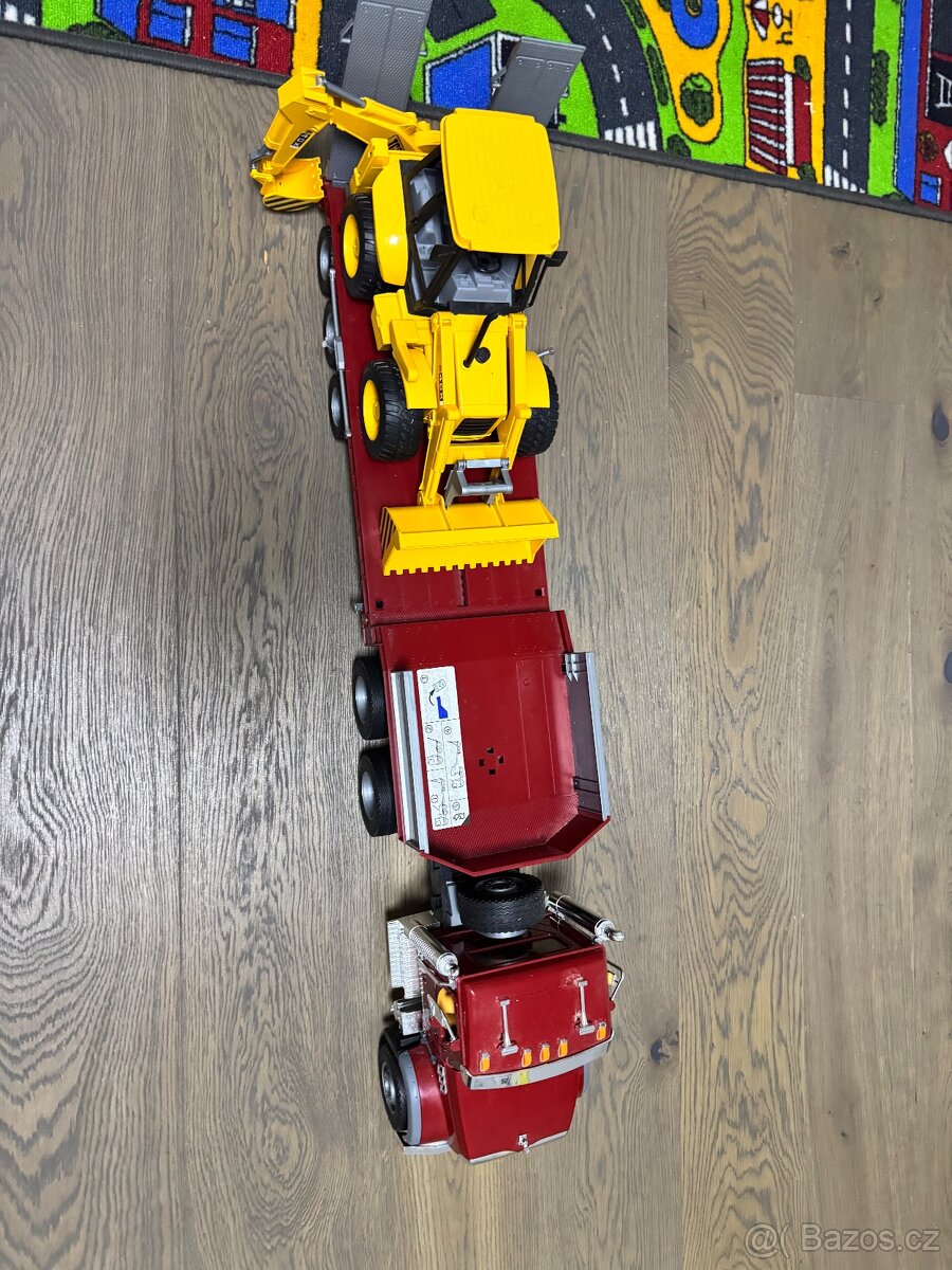 Bruder Nakladni vuz s bagrem - 3