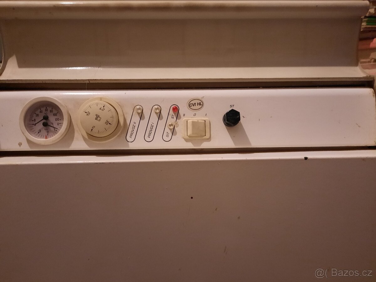 Plynový litinový kotel DAKON GL 30 EKO - 30 kw - 3