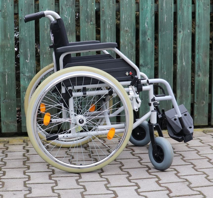 081-Mechanický invalidní vozík B+B. - 3