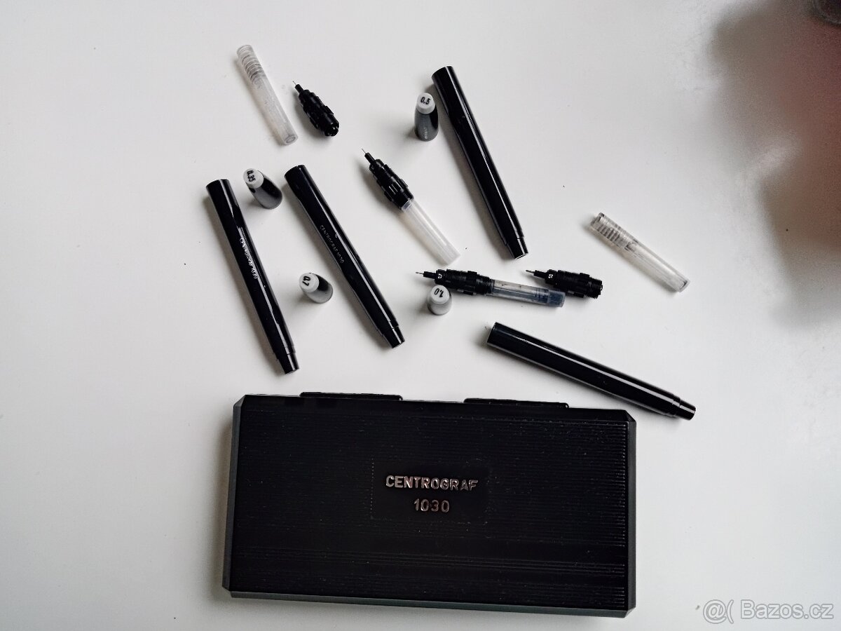 Set rýsovacích per Centrograf 1030 - 3