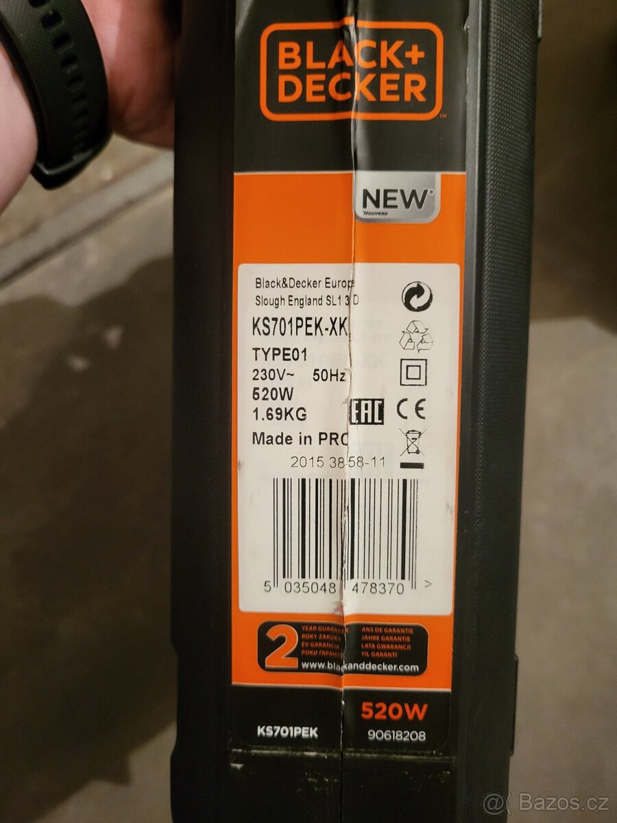Přímočará pila Black&Decker KS701PEK-XK - 3