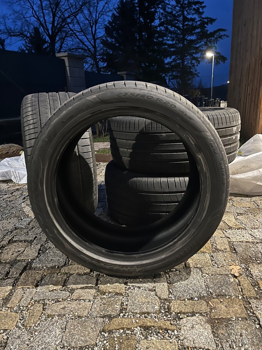 Pirelli 275/40 R20- 6,4mm -TOP stav - 3