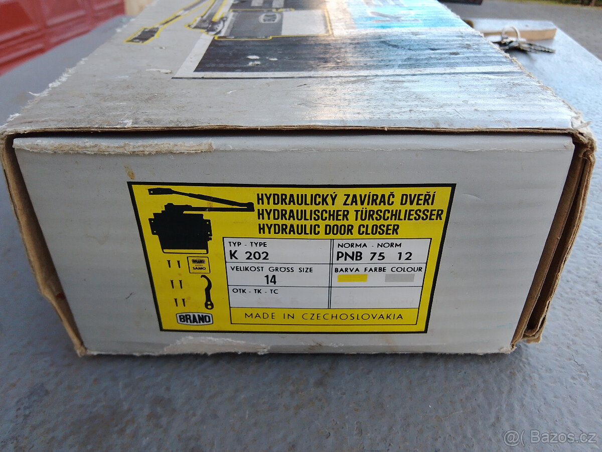 Prodám hydraulický zavírač BRANO K 202 - 3