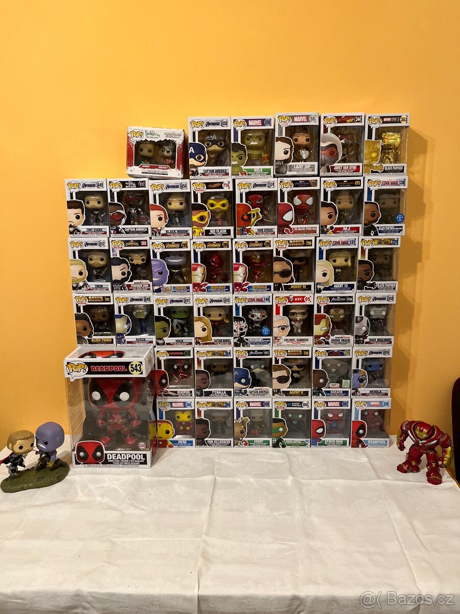 Velká sbírka Funko Pop figurek – Marvel + další (více než 40 - 3