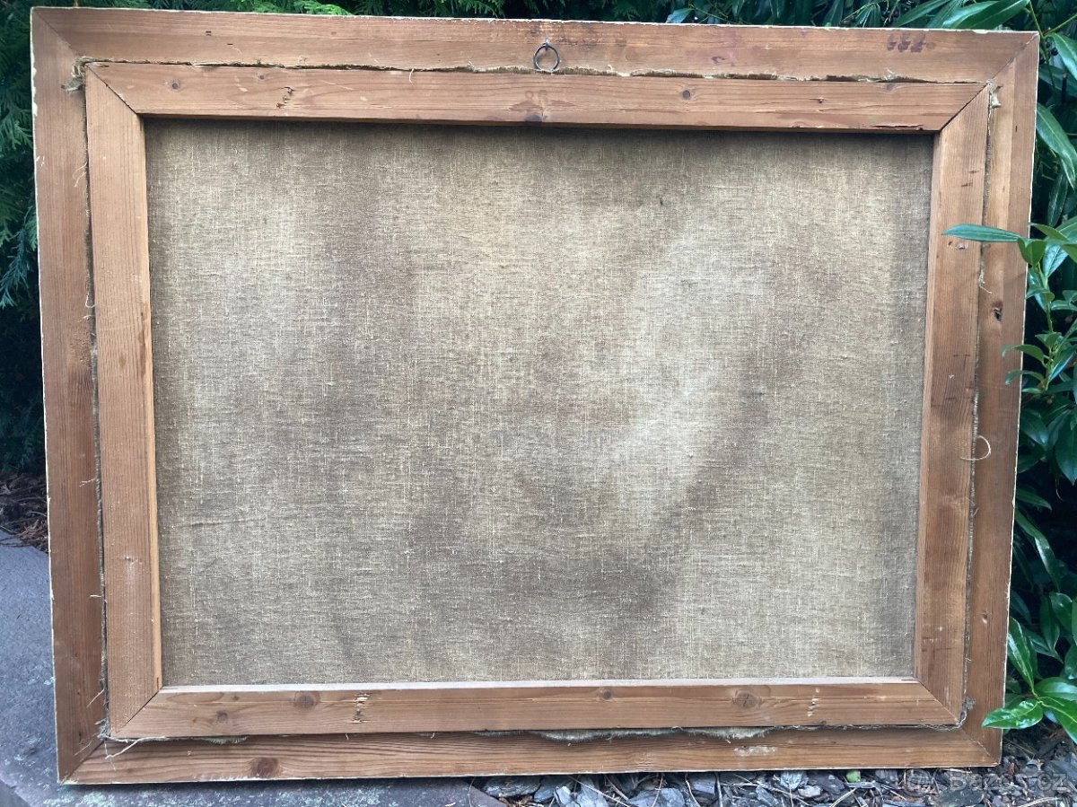 Obraz plátno,Horák,98x76 cm,cena 1.500 kč - 3