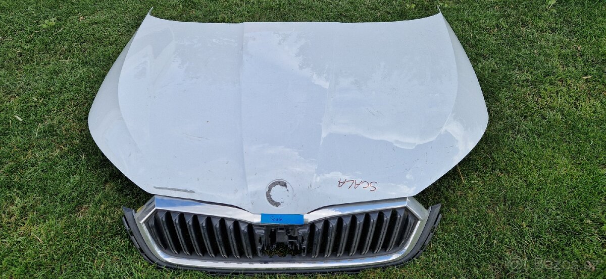 Škoda scala kapota maska nárazník - 3