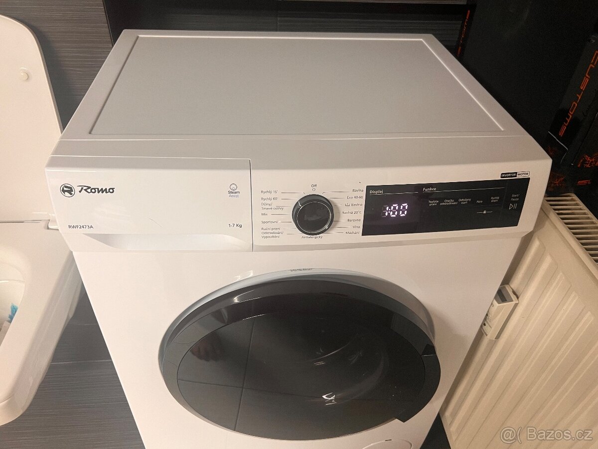 Pracka Romo 7 kg, 1400 otáček - 3