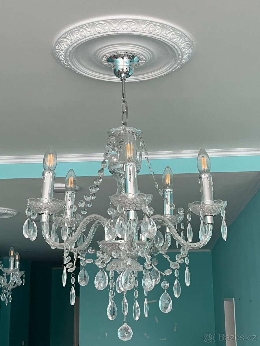 Lustr Isabella - jako křišťálový - 3