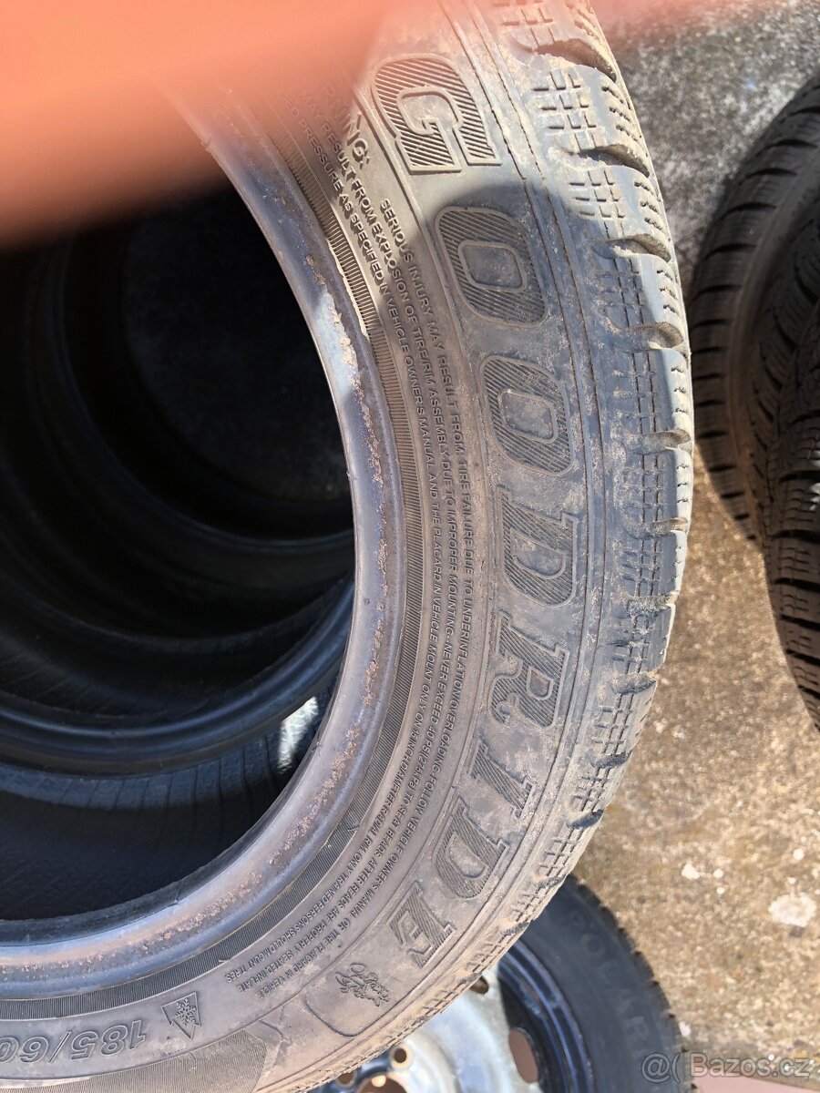 Zimní pneu 185/60/15 - 3