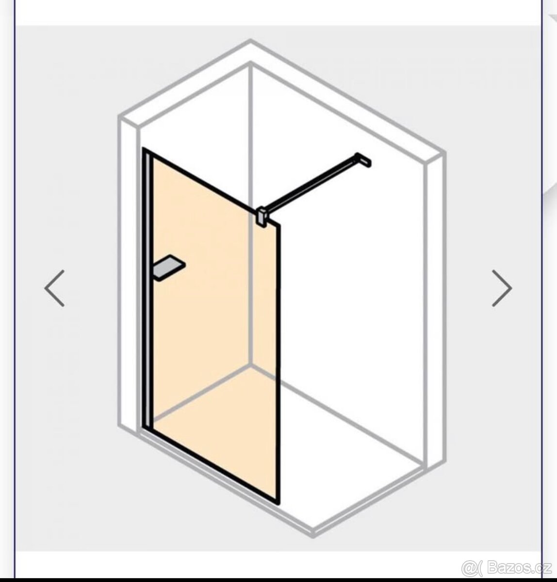 Sprchová zástěna Ronal NOVÁ - 3