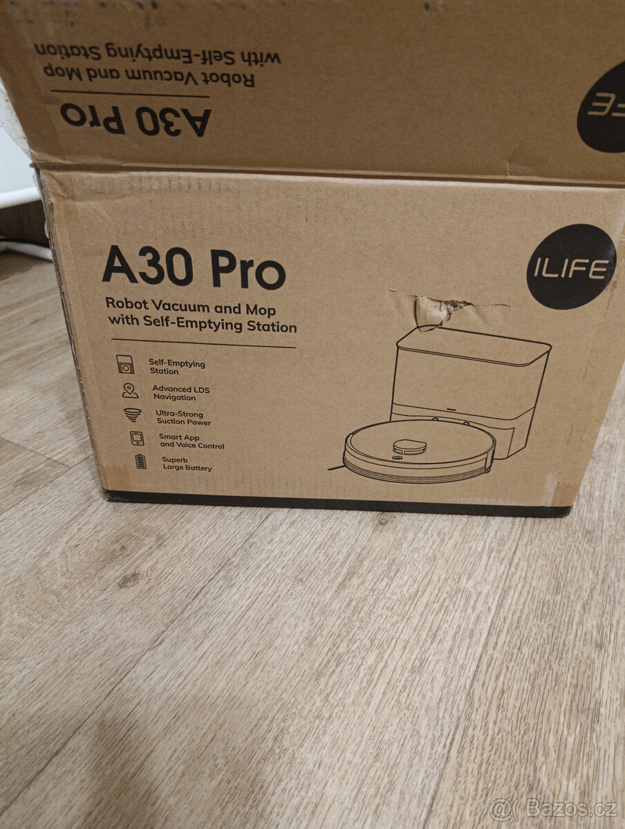 Ilife A30 Pro Zánovní smart vysavač - 3