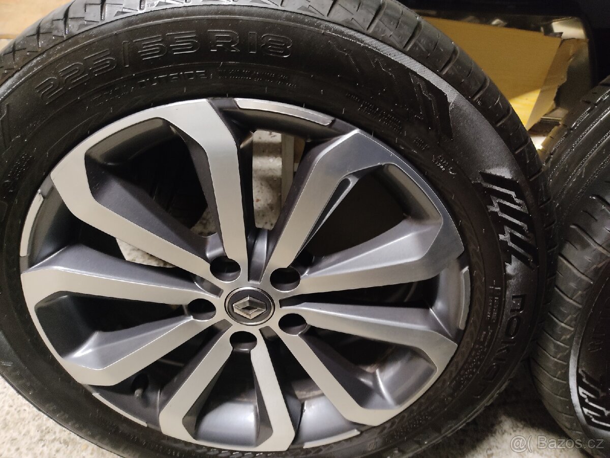 ALU kola Renault Koleos 5x114,3 r18 Originál,225/55ET35+TPMS - 3
