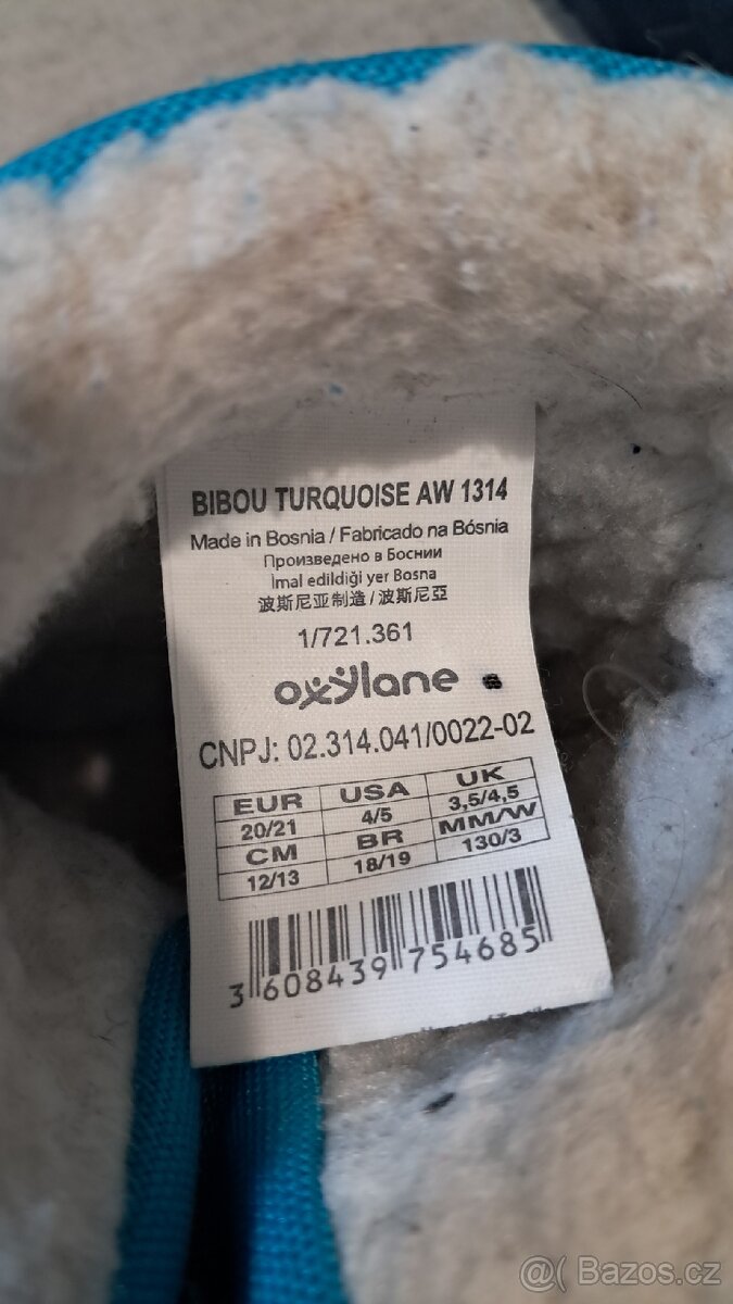 Dětské sněhule Decathlon v 20 - 21 - 3