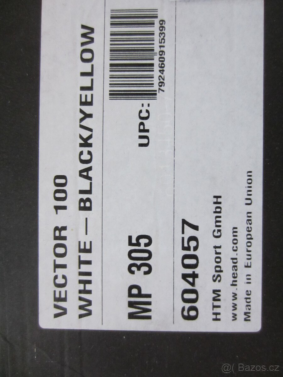 prodám pánské lyžáky HEAD vel. 30,5 - 3