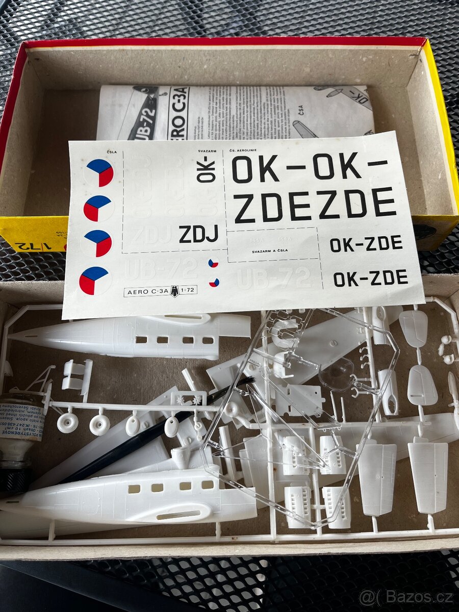 Nesložený model AERO C -3A - 3