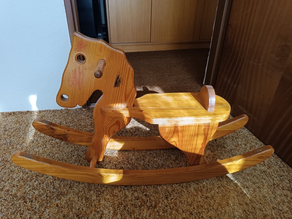 Dřevěný houpací kůň - 3