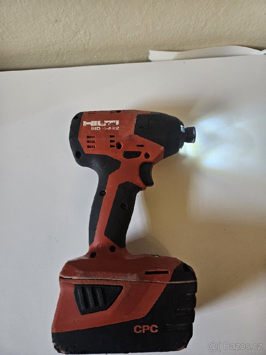 AKUMULÁTOROVÝ RÁZOVÝ UTAHOVÁK HILTI SID 4-A22 - 3