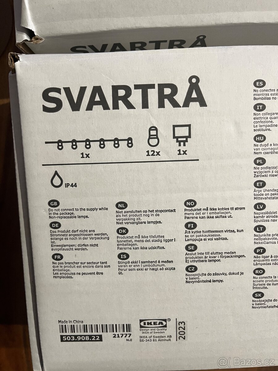 SVARTRA světelné řetězy - 3