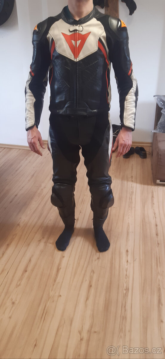 Dainese dvoudílná kombinéza 175cm 75kg - 3