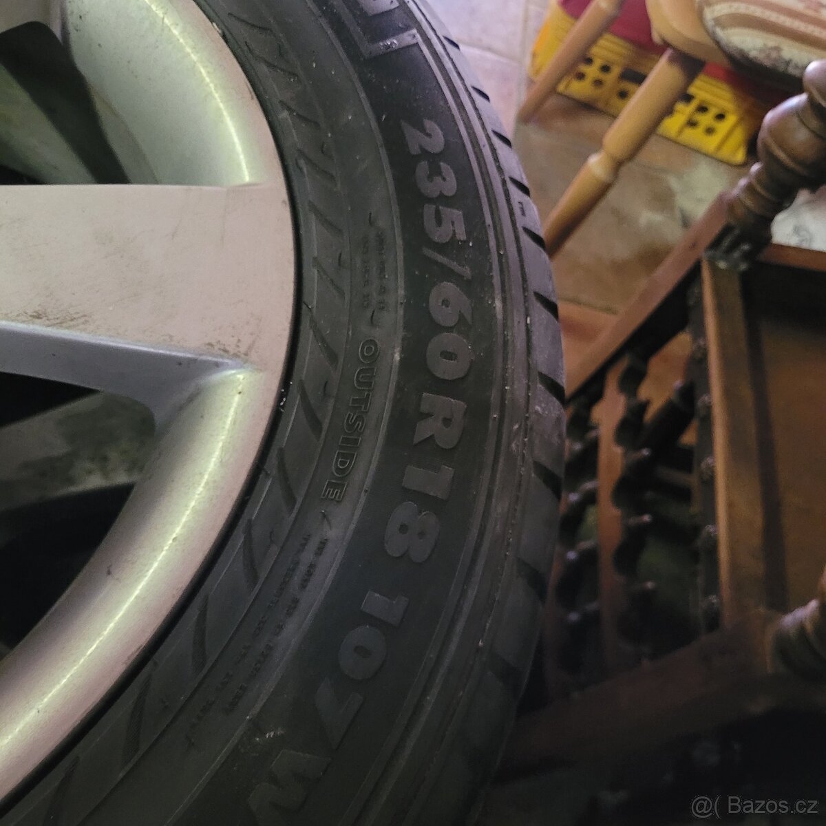 Prodám kola 18 obuté letní gumy 235 /60 - 3