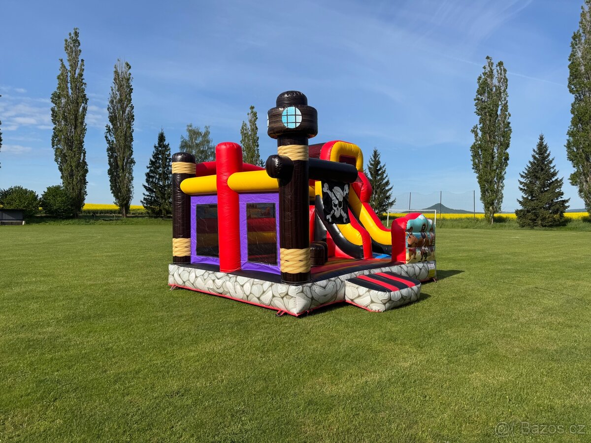 Skákací hrad pirátská pevnost - 3