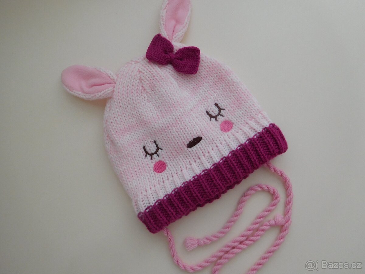 MIX Zimní čepice vel. 98/104/110/116/122/128, nákrčník 1-3 - 3