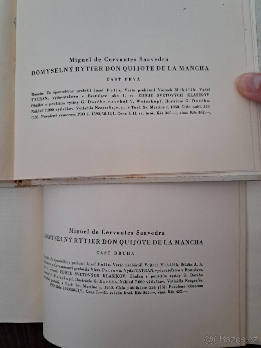 Don Quijote de la Mancha ve slovenštině - 3