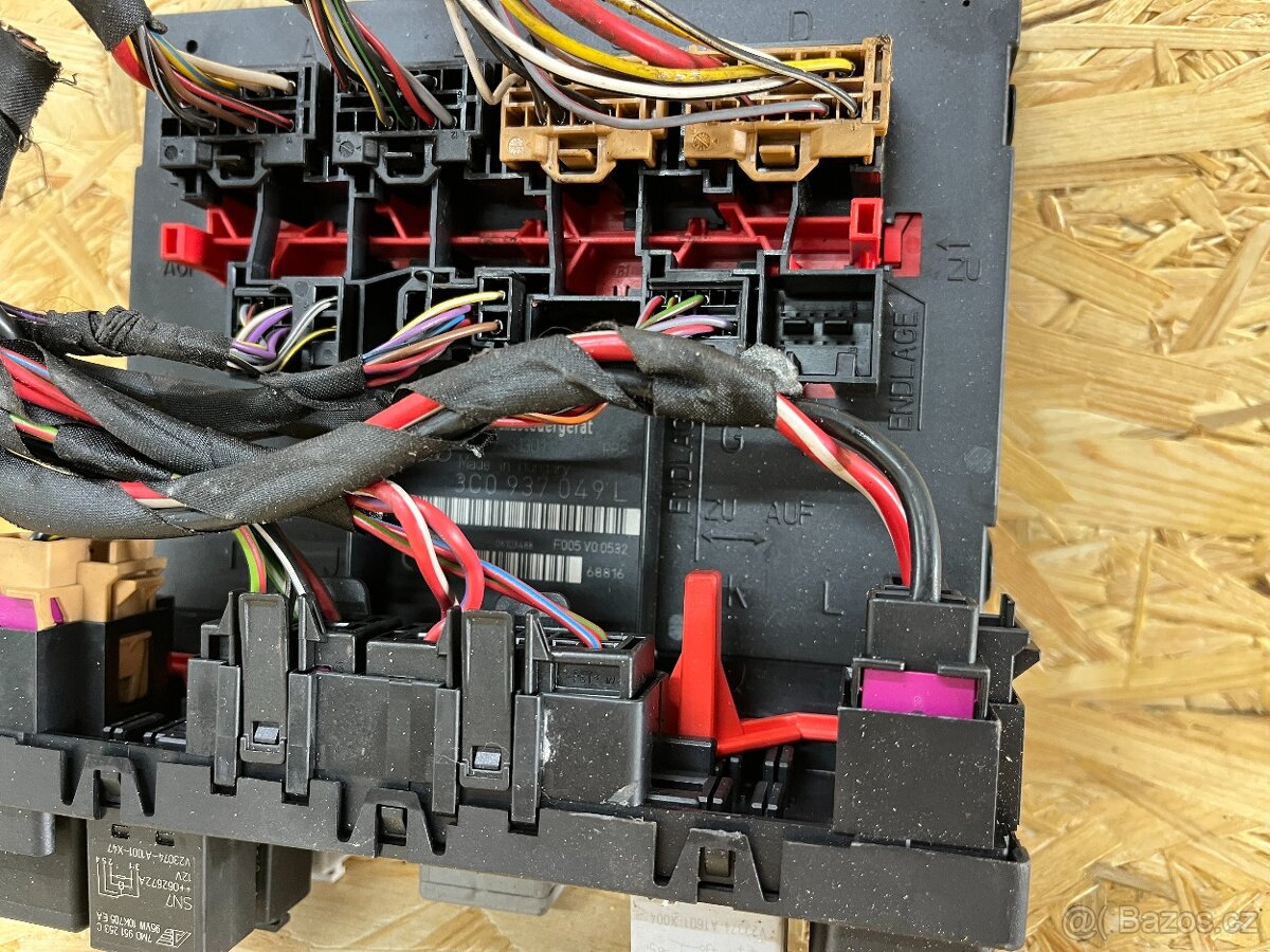 ŘÍDICÍ JEDNOTKA PALUBNÍ SÍTĚ 3C0937049L - 3