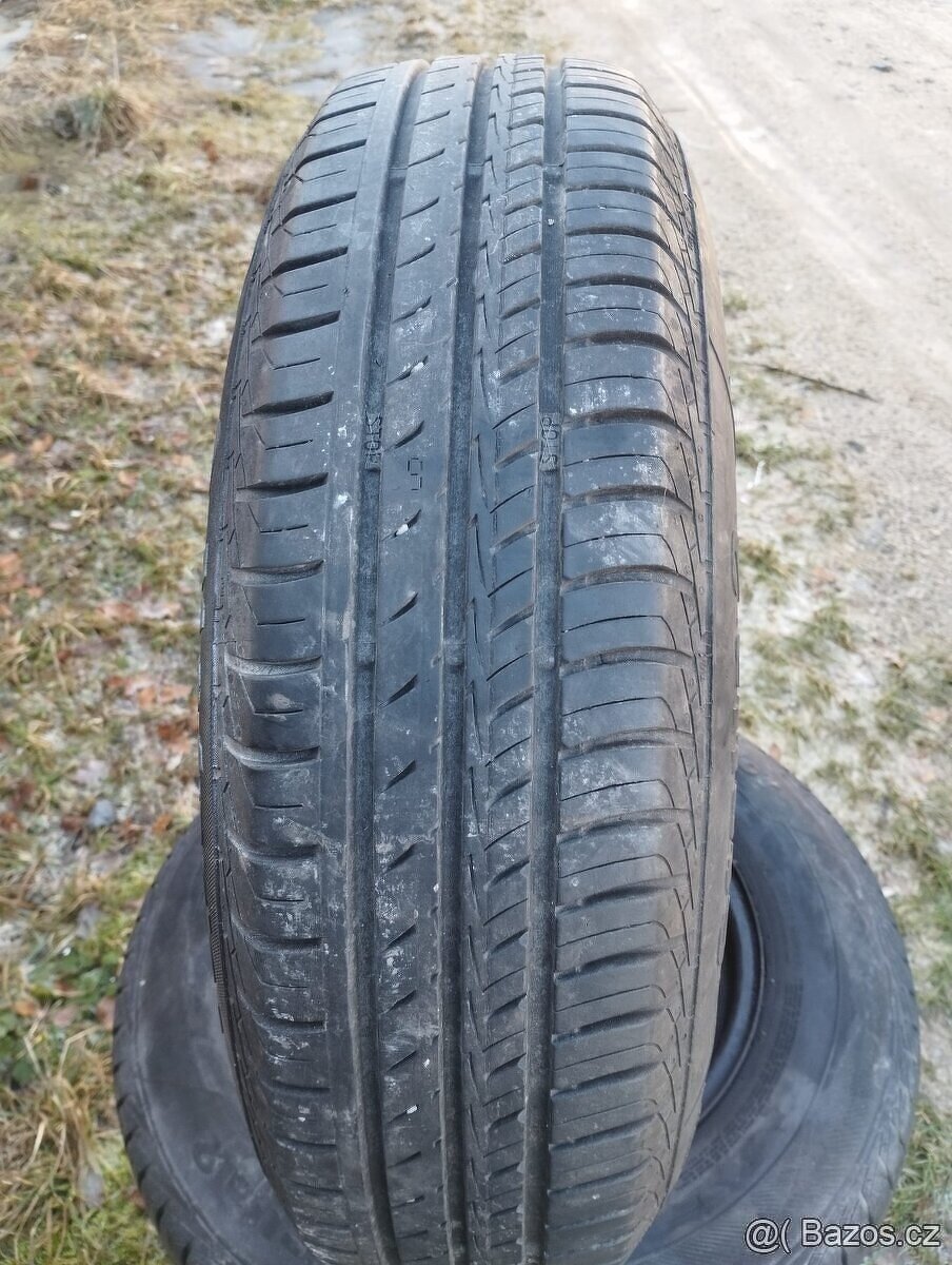 Sada plech.disků 5x100 s letní pneu 175/80/14 - 3