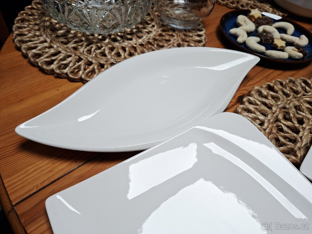 Jídelní sada bila - 3