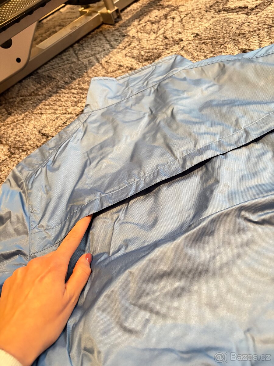 Modrá jezdecká outdoorová bunda - 3