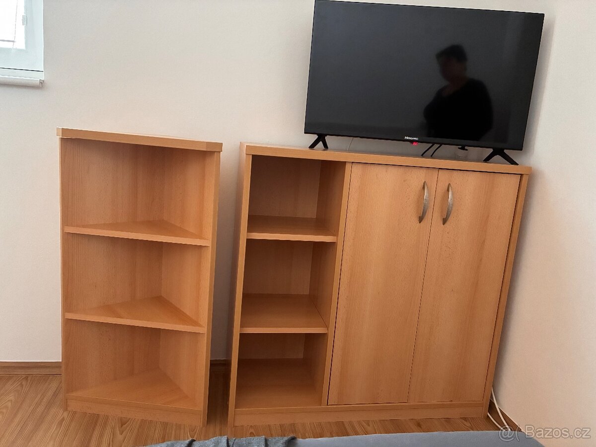 Komoda + rohové police - 3