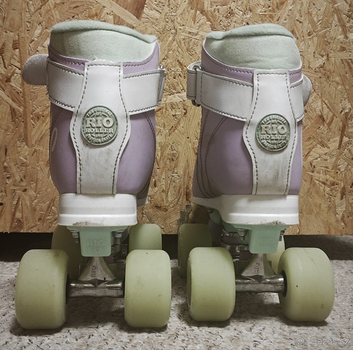 Rio roller- milkshake Mint berry- trekové brusle - 3