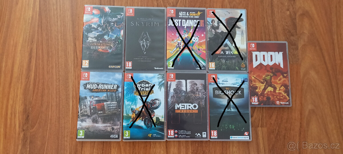 Prodám hry na Nintendo Switch - 3
