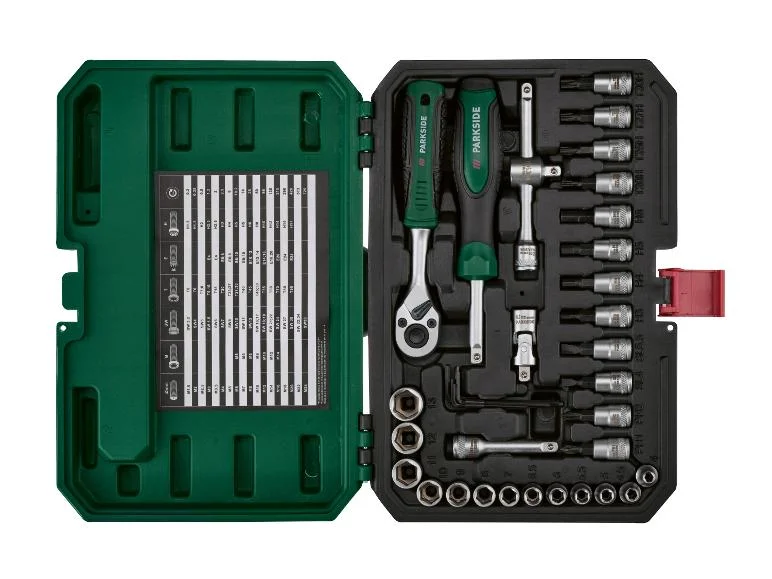 Nová sada nástrčných klíčů Parkside PSSS 36 A1 (36 dílů) - 3