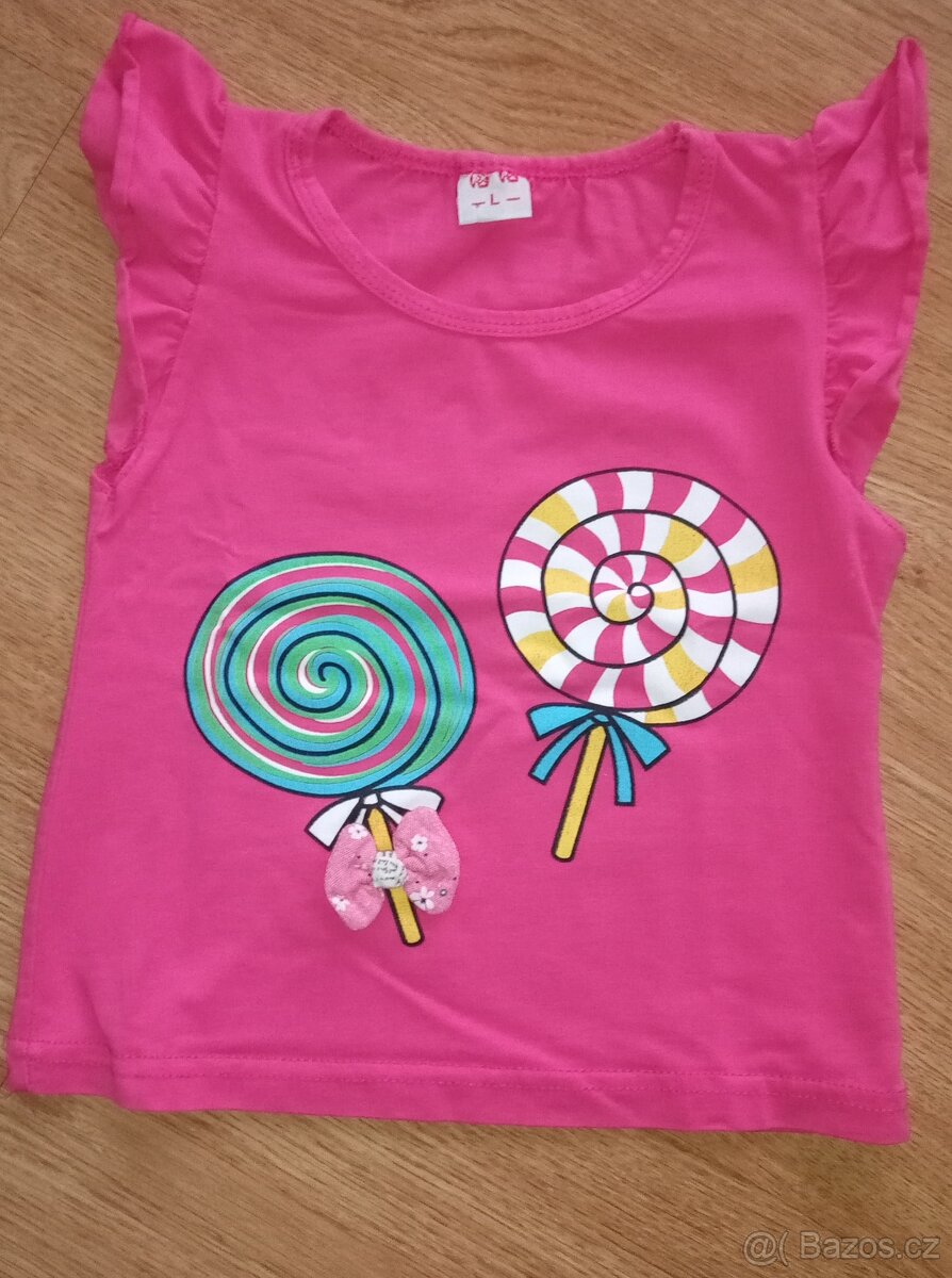 Trička krátký rukáv vel. 86/92 - 3