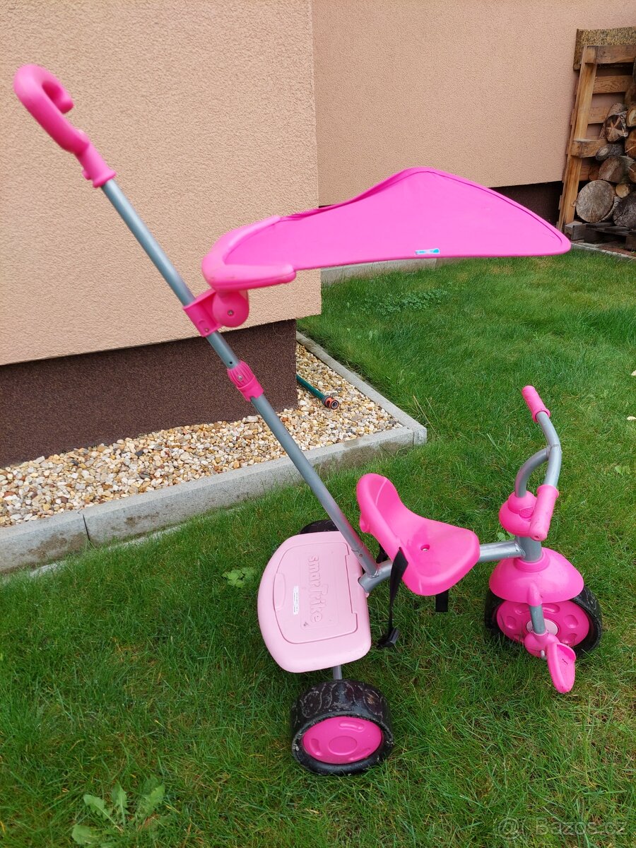 Tříkolka Smartrike s vodící tyčí - 3