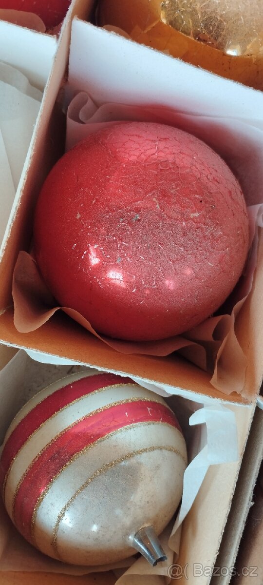 Staré Vánoční ozdoby - 3