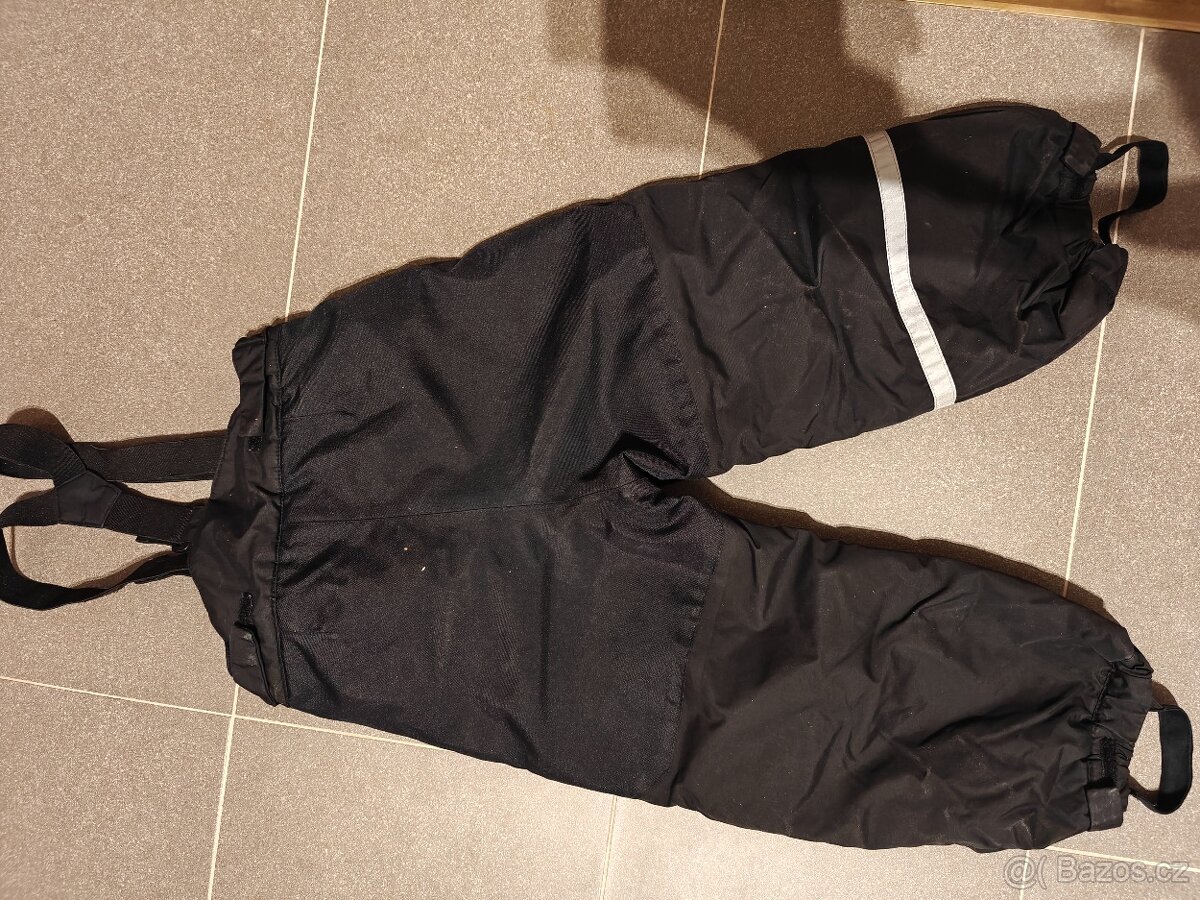 Oteplováky HM vel.98 +bunda 3-4roky - 3