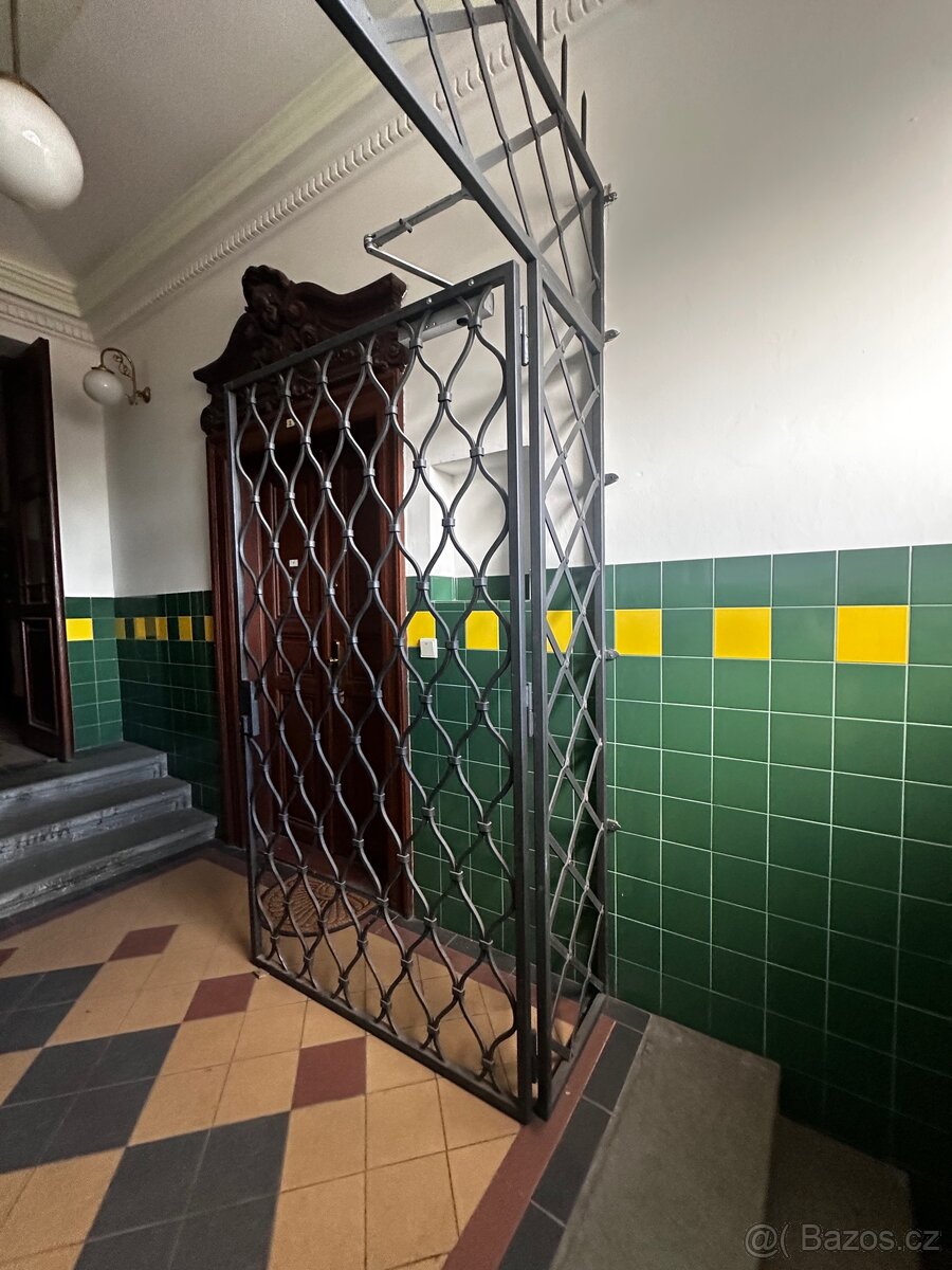 Kovaná mříž se dveřmi - 3