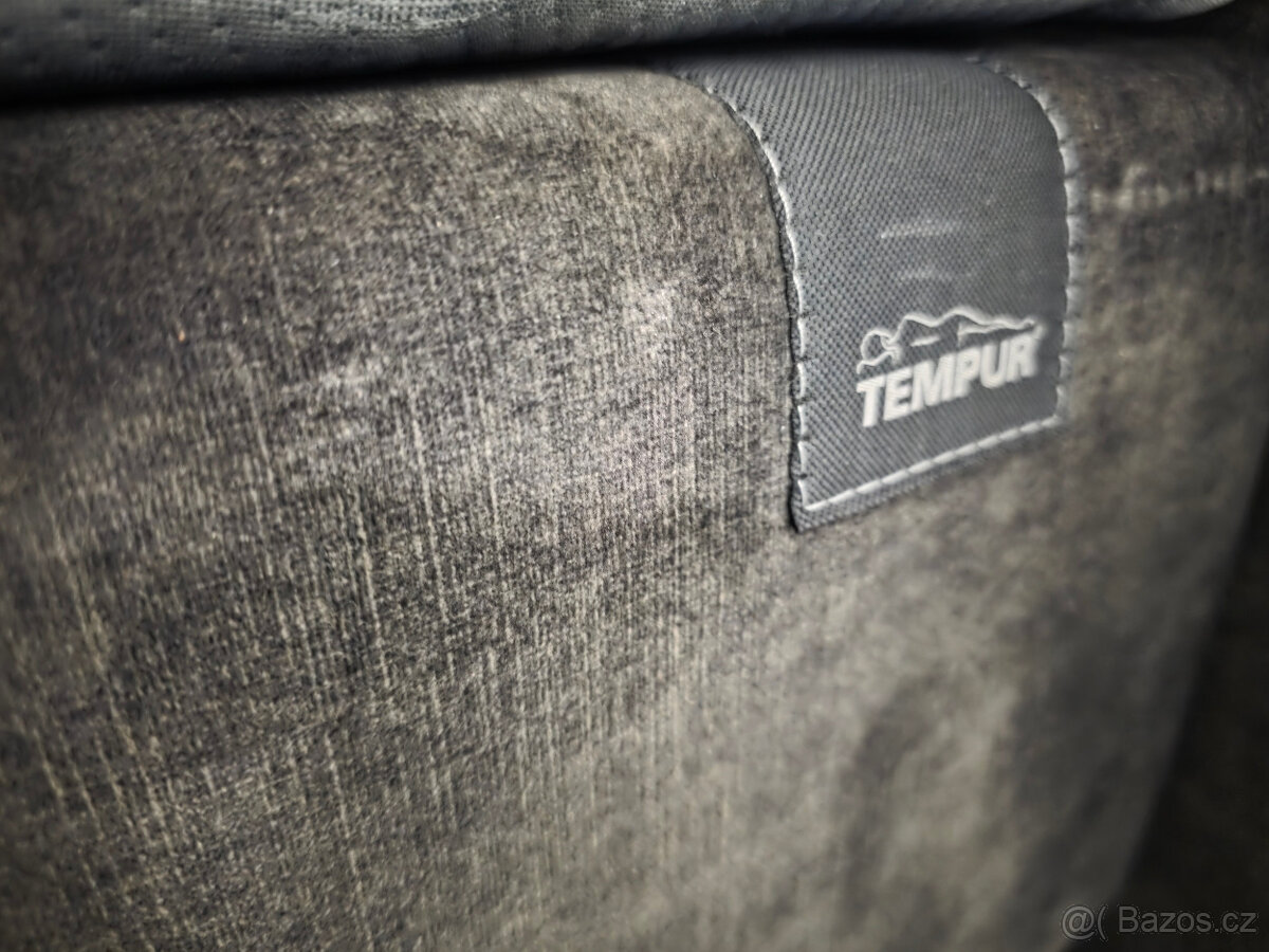 Nová značková boxspring postel TEMPUR HYBRID BOX 200x200 cm - 3