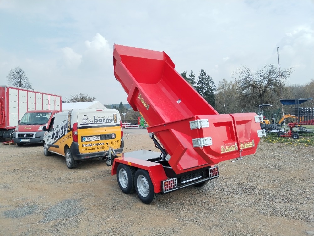 Vanový sklápěč za auto až 3500kg - 3