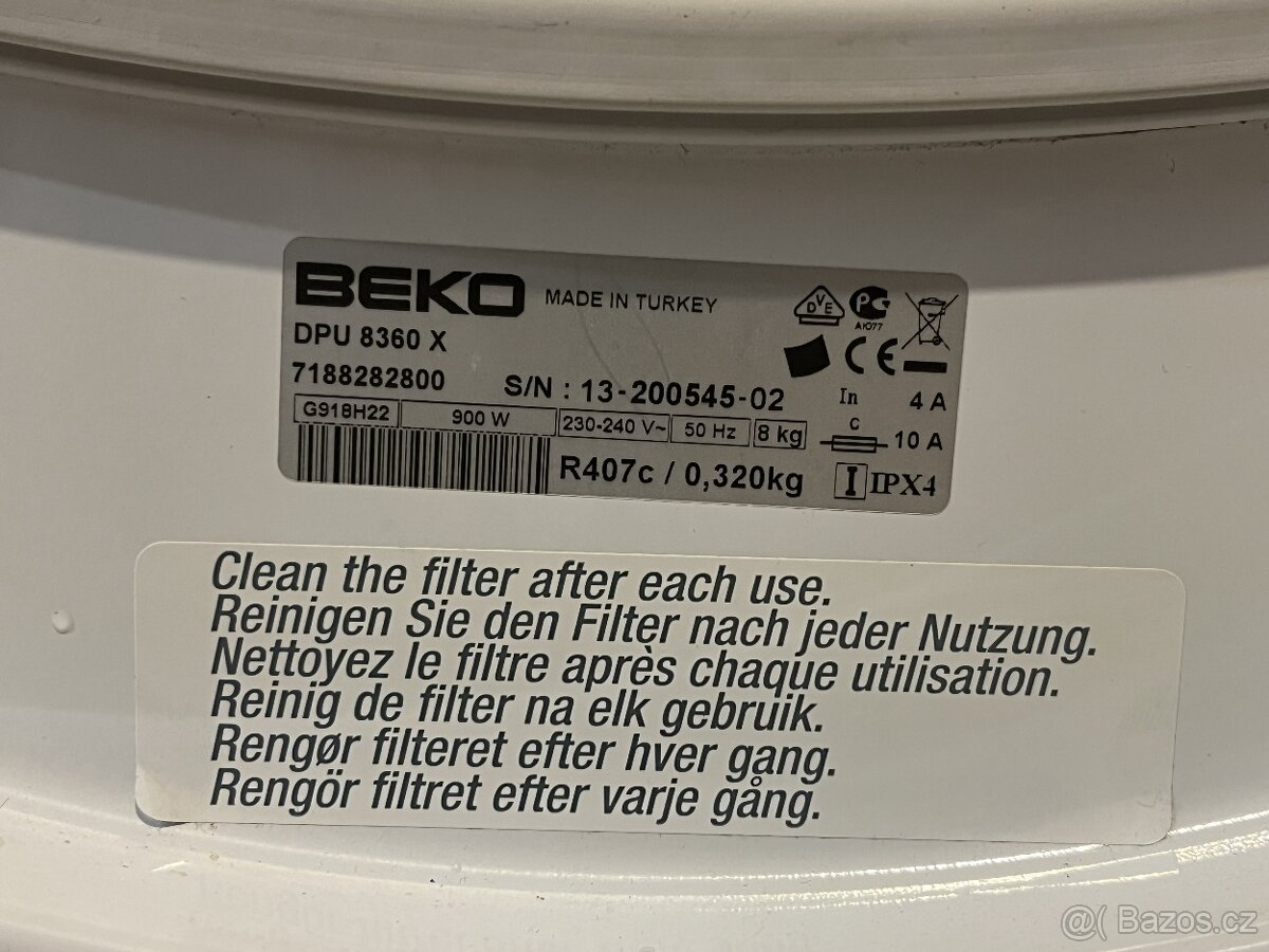 Sušička prádla BEKO - 3