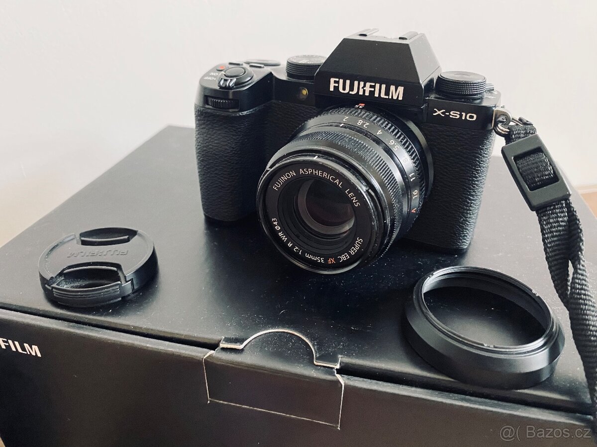 Fujifilm X-S10 + XF 35mm f/2 R WR + 128 GB SD karta | Top st - 3