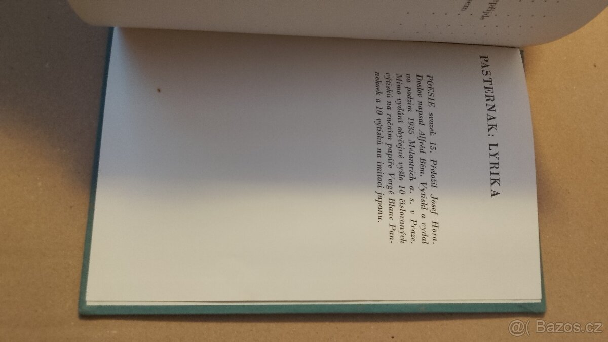 B.Pasternak. Lyrika.Poezie - 3