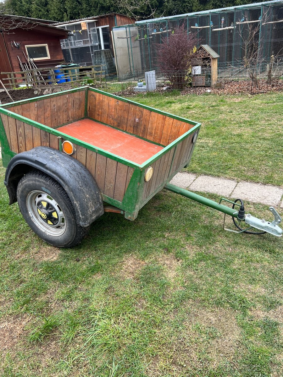 Malý vozík na velkých kolech. - 3