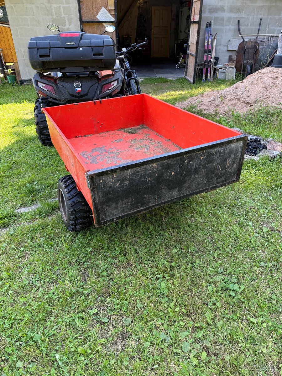 Vozík za čtyřkolku