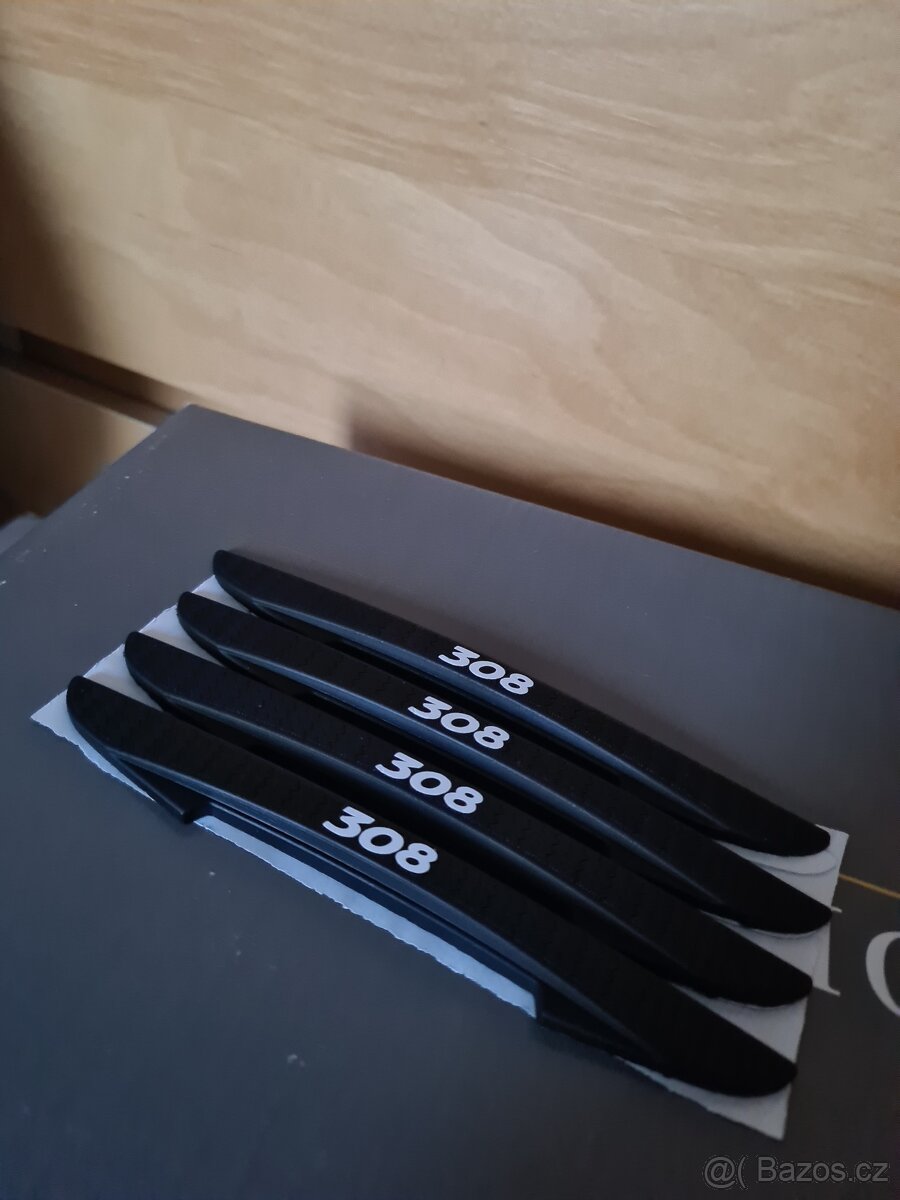 Peugeot 308 ochrana auto např. zrcátka, kliky, hrany dveří - 3