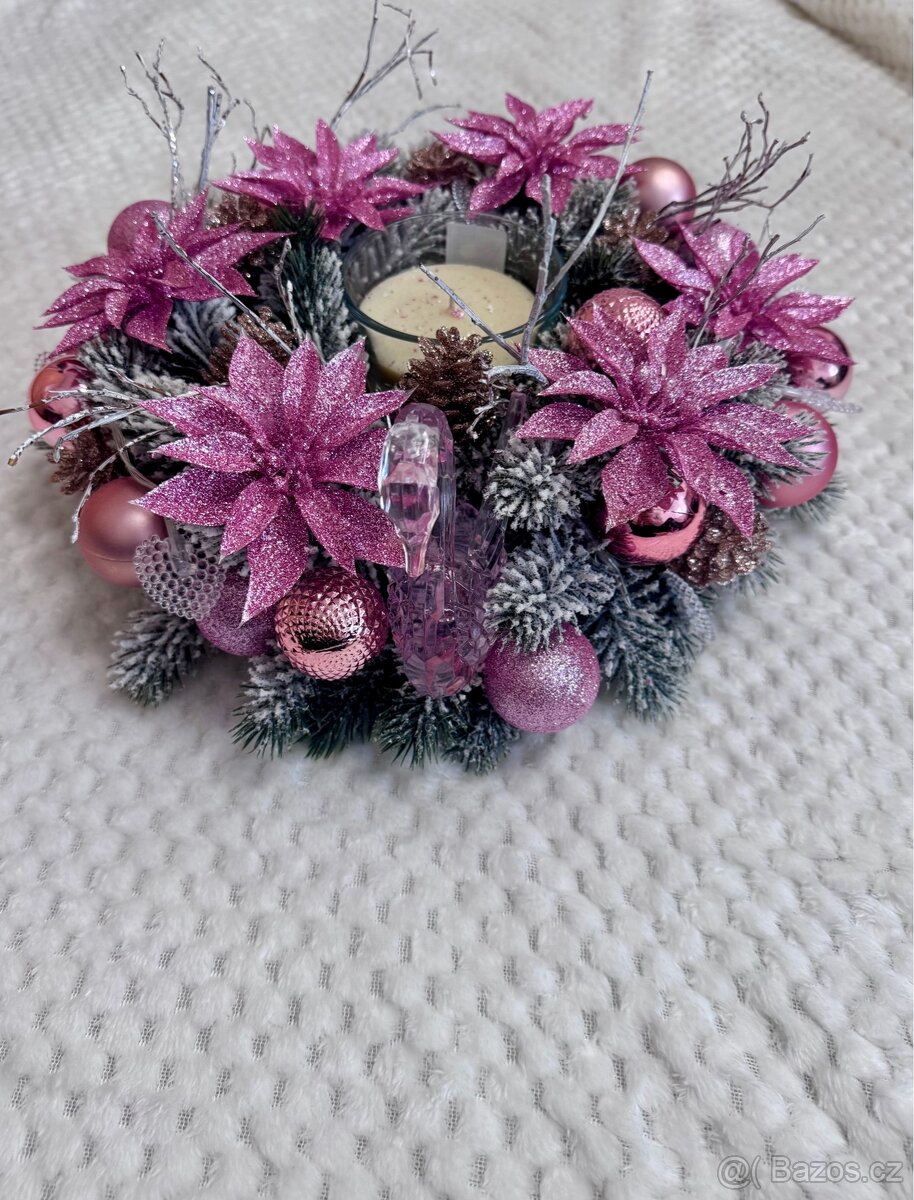 🎄 Luxusní adventní dekorace na stůl😍 - 3