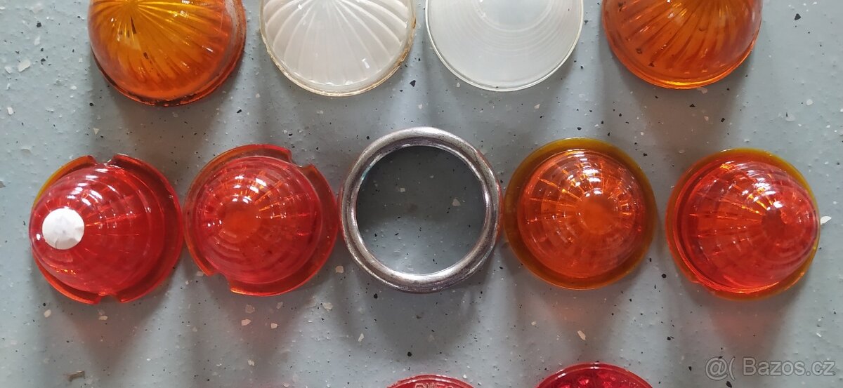 Kryty skleněné, na světla a blinkry - 3